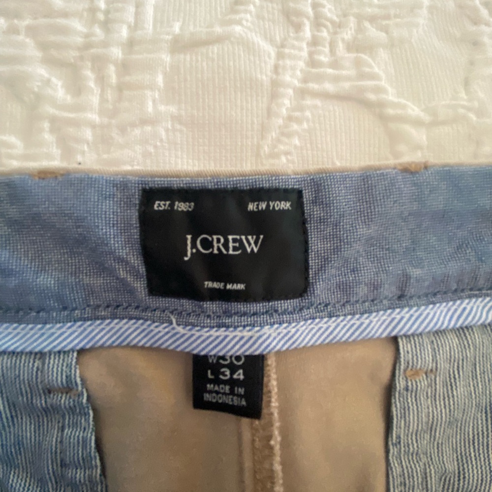 J. Crew Men's Khaki Chinos - Picture 6 of 6
